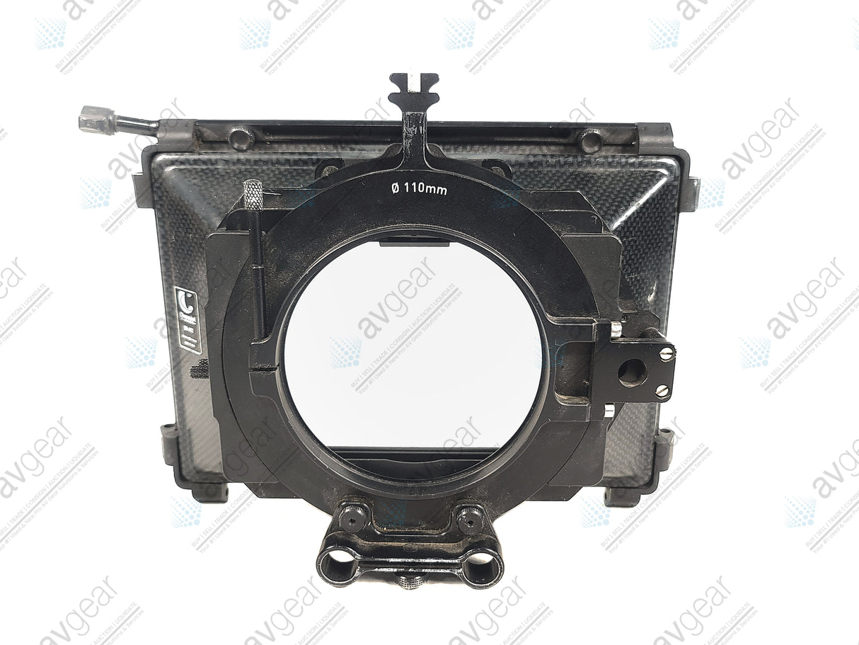 Chrosziel SD 412 Matte Box 110MM Outer Ring, Filter Trays & Rail Mount (Missing Flag)