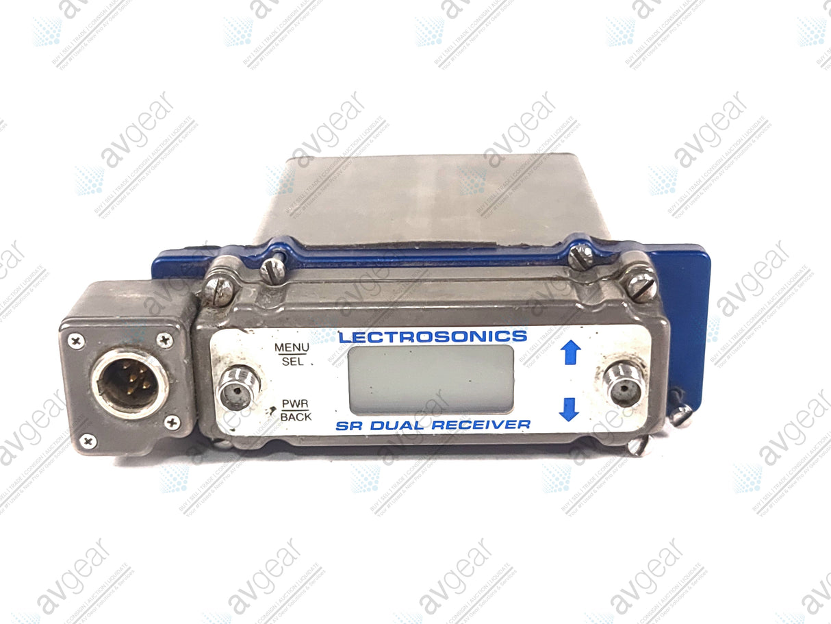 Lectrosonics SRA5P Dual UHF Receiver; Freq Block 25 (640.0-665.5) MHz [Not for Use in The USA]