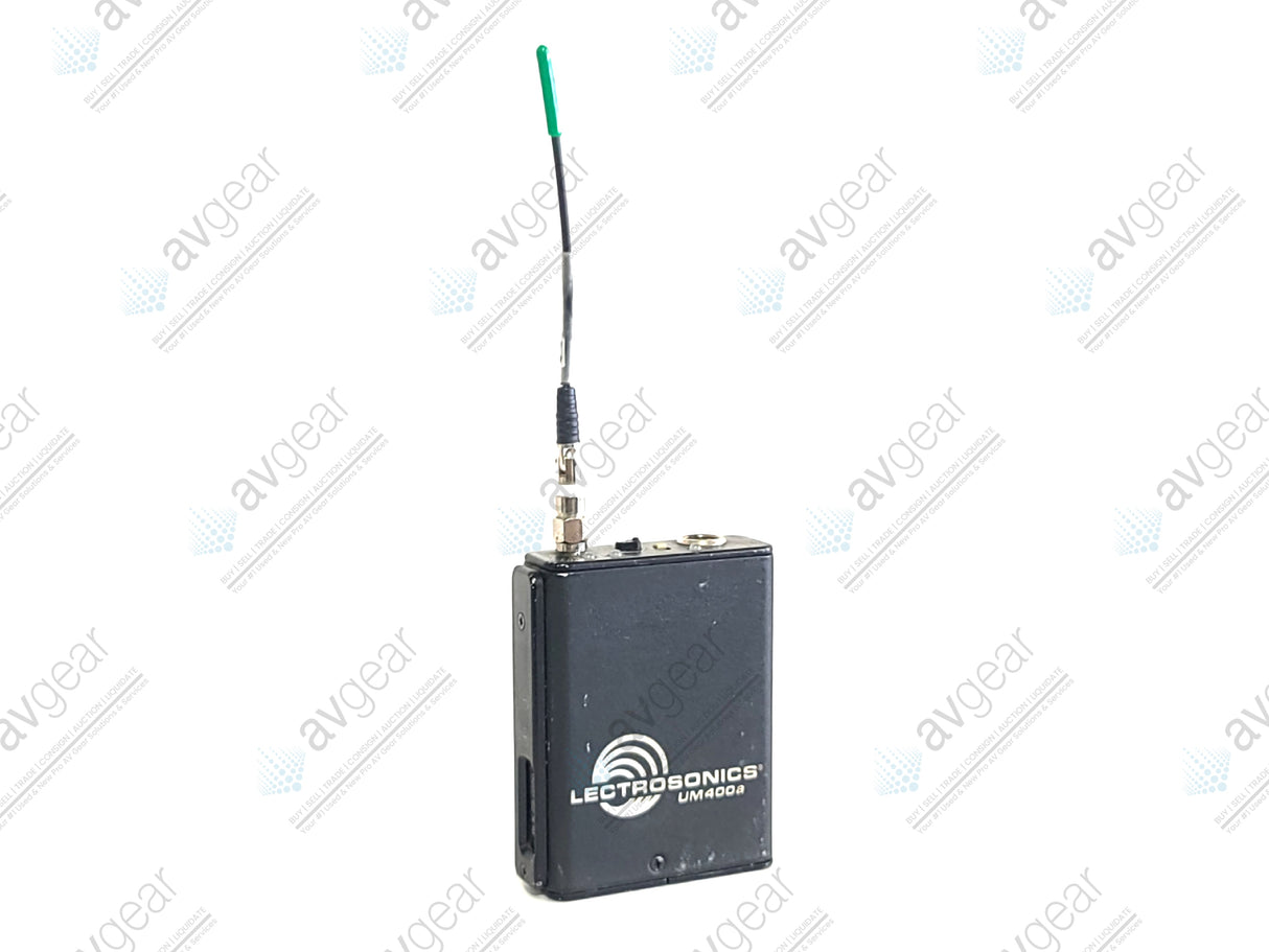 Lectrosonics UM400A Block 25 Belt Pack Transmitter (640-665MHz) [Not For Use In The USA]
