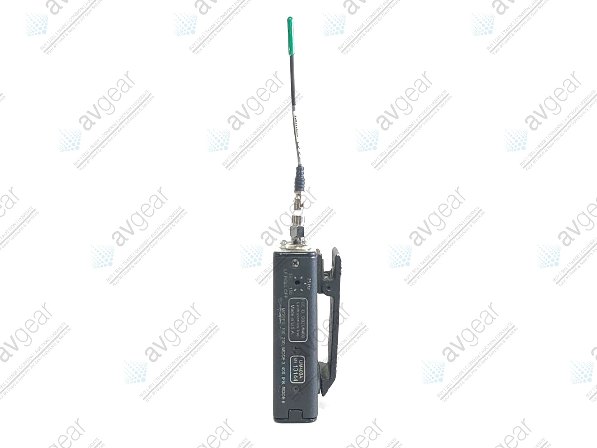 Lectrosonics UM400A Block 25 Belt Pack Transmitter (640-665MHz) [Not For Use In The USA]
