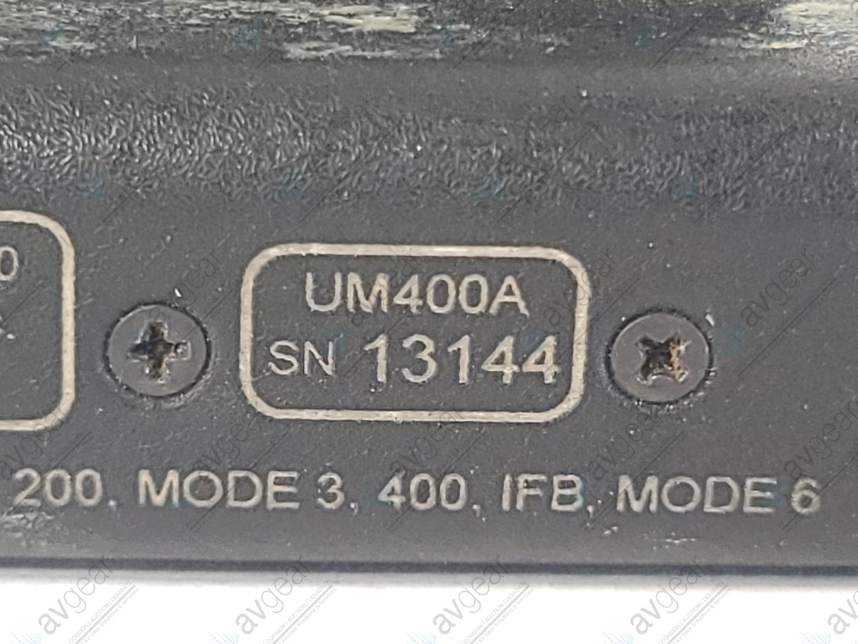 Lectrosonics UM400A Block 25 Belt Pack Transmitter (640-665MHz) [Not For Use In The USA]