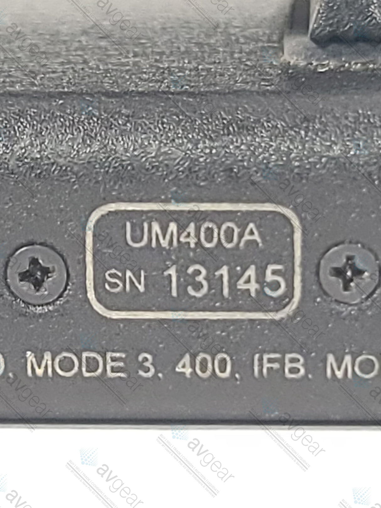 Lectrosonics UM400A Block 25 Belt Pack Transmitter (640-665MHz) [Not For Use In The USA]