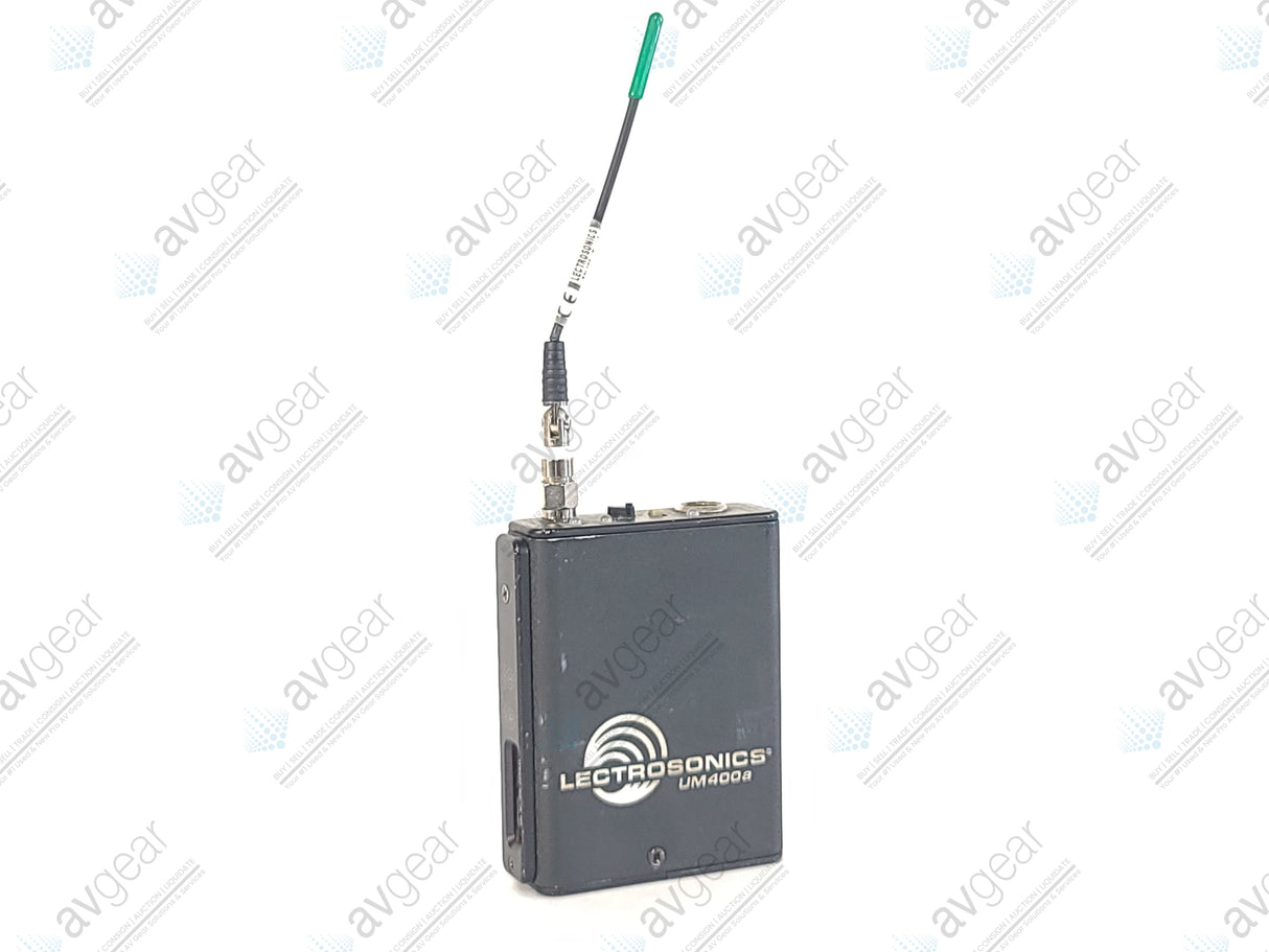 Lectrosonics UM400A Block 25 Belt Pack Transmitter (640-665MHz) [Not For Use In The USA]
