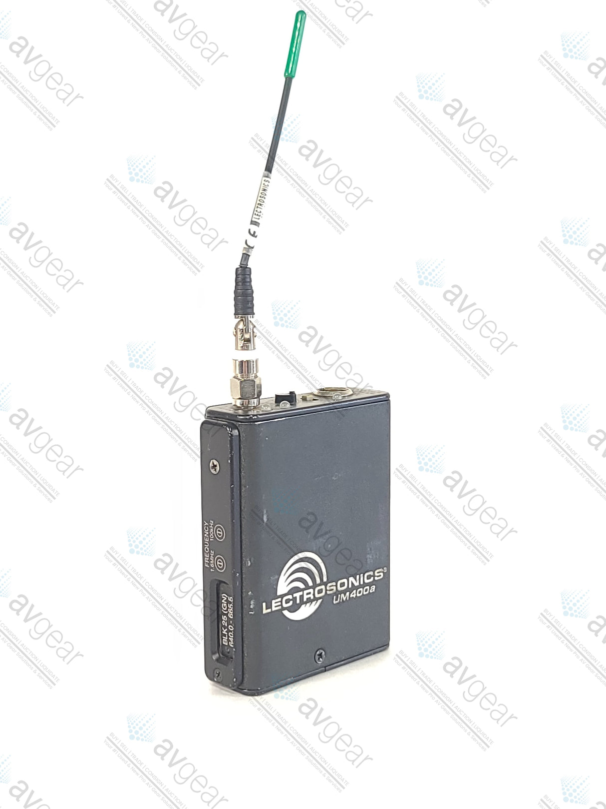 Lectrosonics UM400A Block 25 Belt Pack Transmitter (640-665MHz) [Not For Use In The USA]