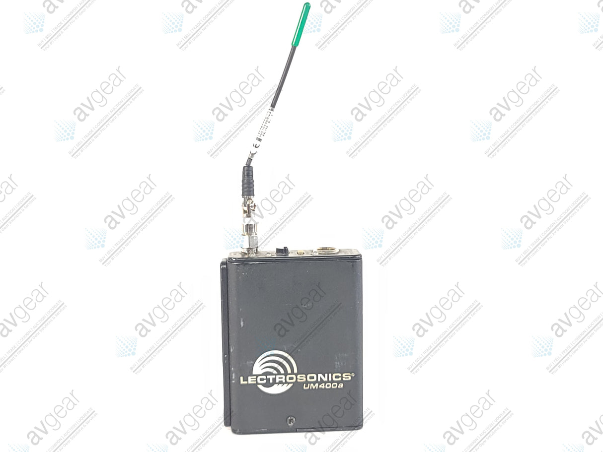 Lectrosonics UM400A Block 25 Belt Pack Transmitter (640-665MHz) [Not For Use In The USA]
