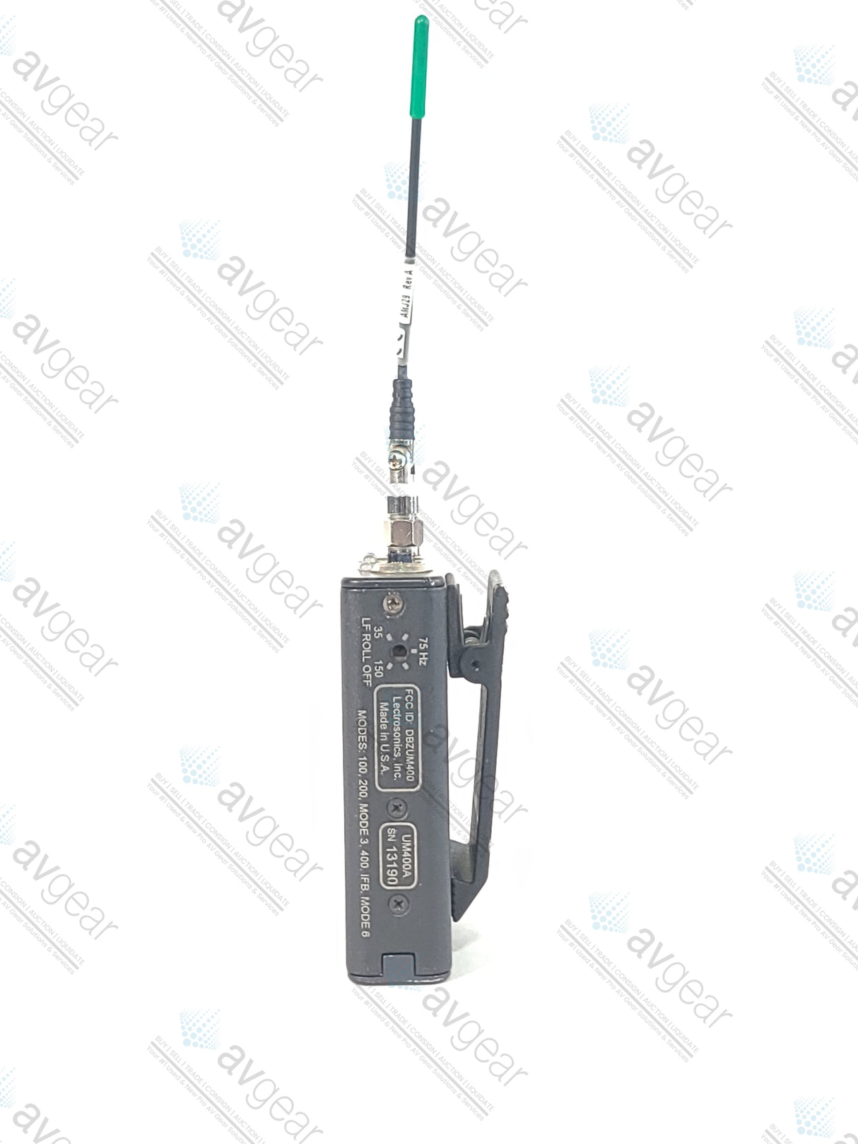 Lectrosonics UM400A Block 25 Belt Pack Transmitter (640-665MHz) [Not For Use In The USA]