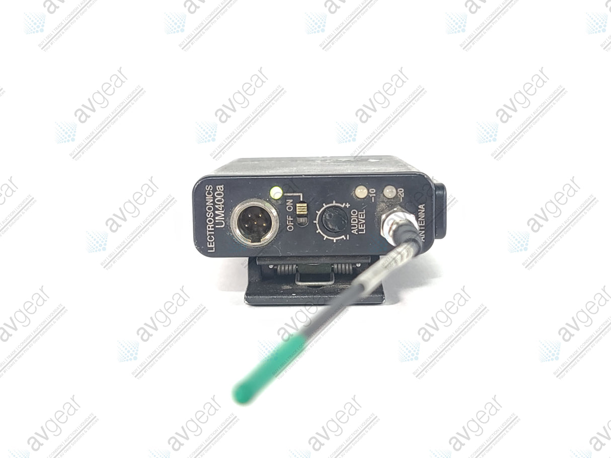 Lectrosonics UM400A Block 25 Belt Pack Transmitter (640-665MHz) [Not For Use In The USA]