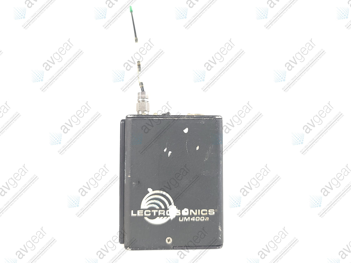Lectrosonics UM400A Block 25 Belt Pack Transmitter (640-665MHz) [Not For Use In The USA]