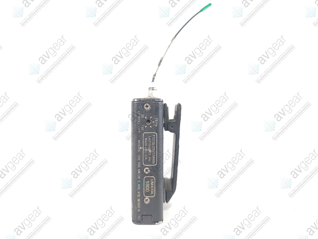 Lectrosonics UM400A Block 25 Belt Pack Transmitter (640-665MHz) [Not For Use In The USA]