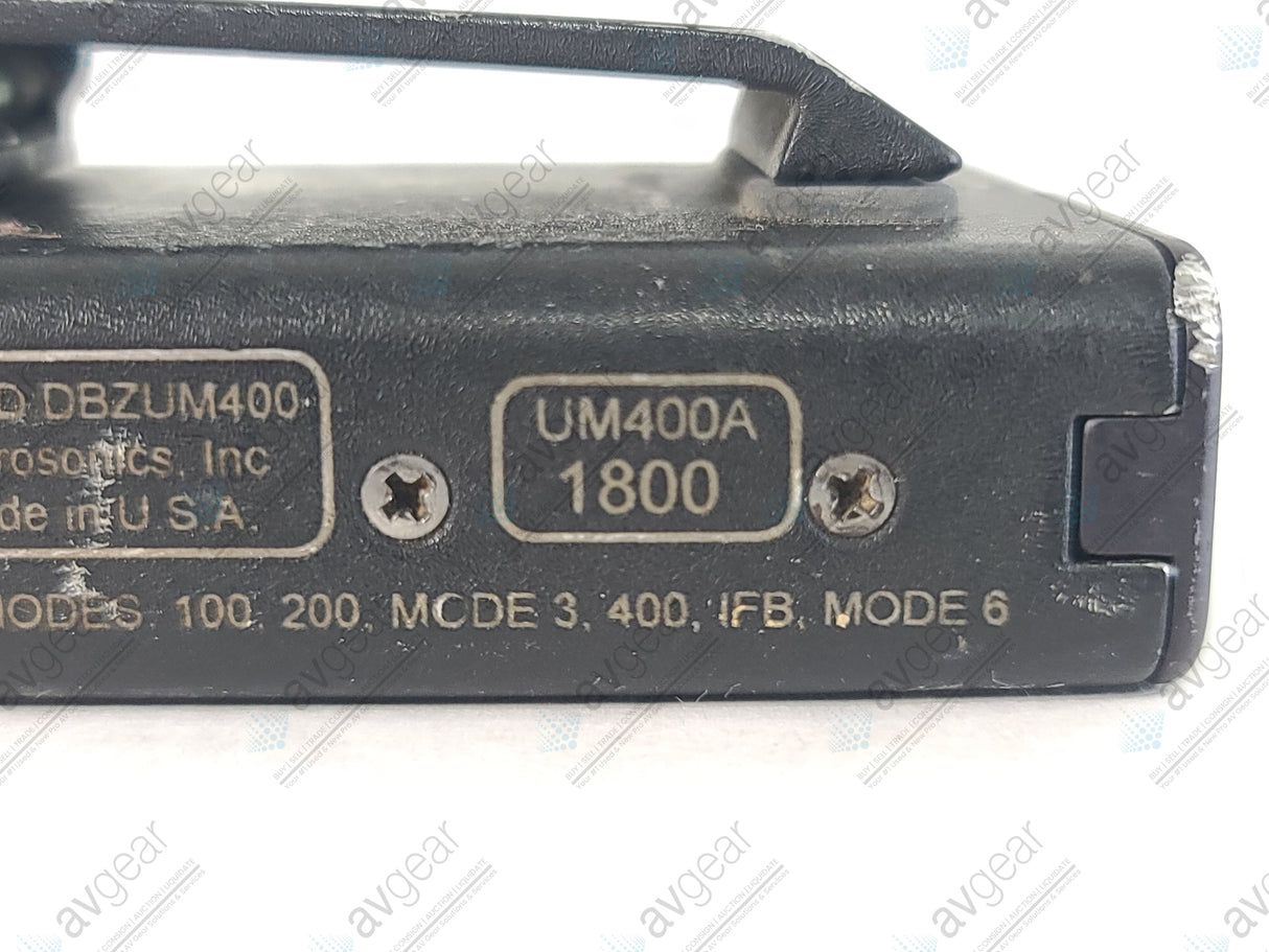 Lectrosonics UM400A Block 25 Belt Pack Transmitter (640-665MHz) [Not For Use In The USA]