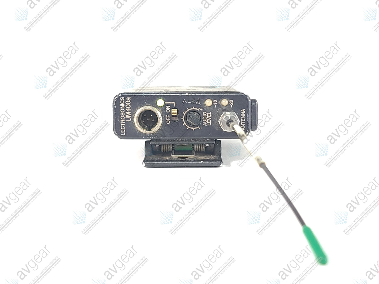 Lectrosonics UM400A Block 25 Belt Pack Transmitter (640-665MHz) [Not For Use In The USA]