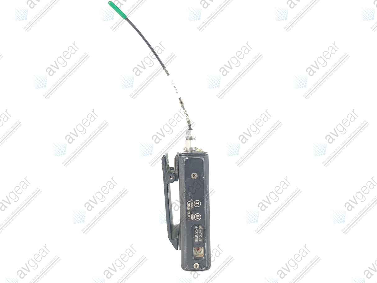 Lectrosonics UM400A Block 25 Belt Pack Transmitter (640-665MHz) [Not For Use In The USA]