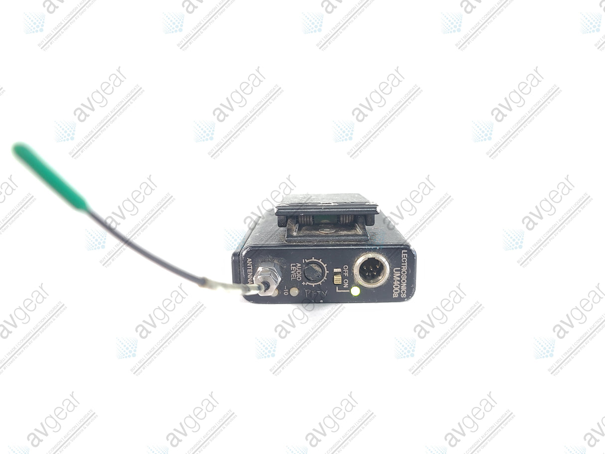 Lectrosonics UM400A Block 25 Belt Pack Transmitter (640-665MHz) [Not For Use In The USA]