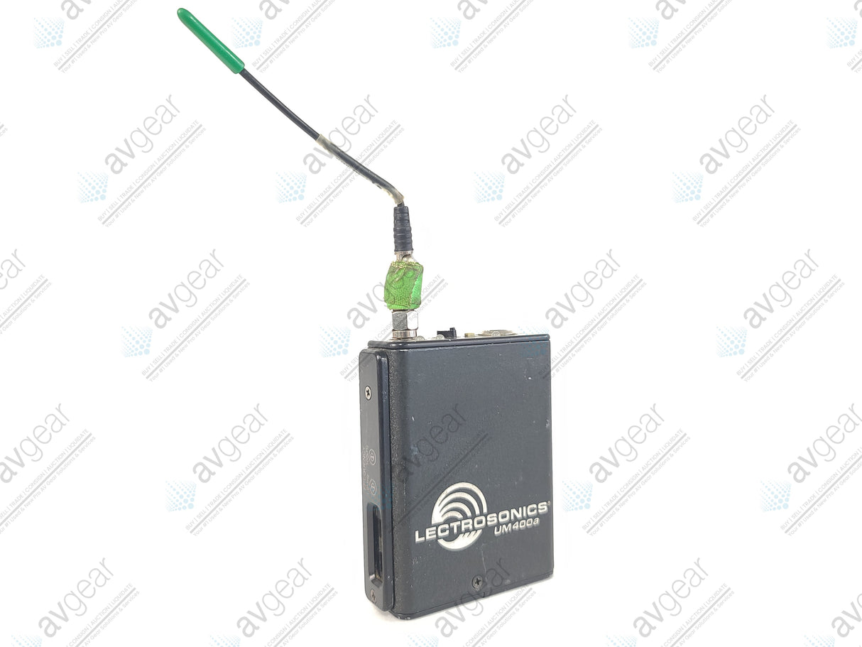 Lectrosonics UM400A Block 25 Belt Pack Transmitter (640-665MHz) [Not For Use In The USA]