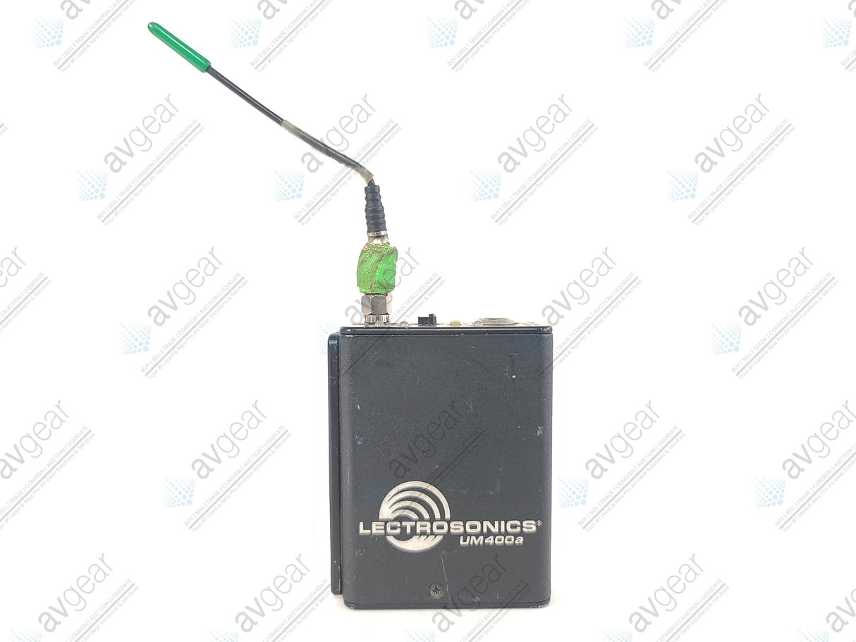 Lectrosonics UM400A Block 25 Belt Pack Transmitter (640-665MHz) [Not For Use In The USA]