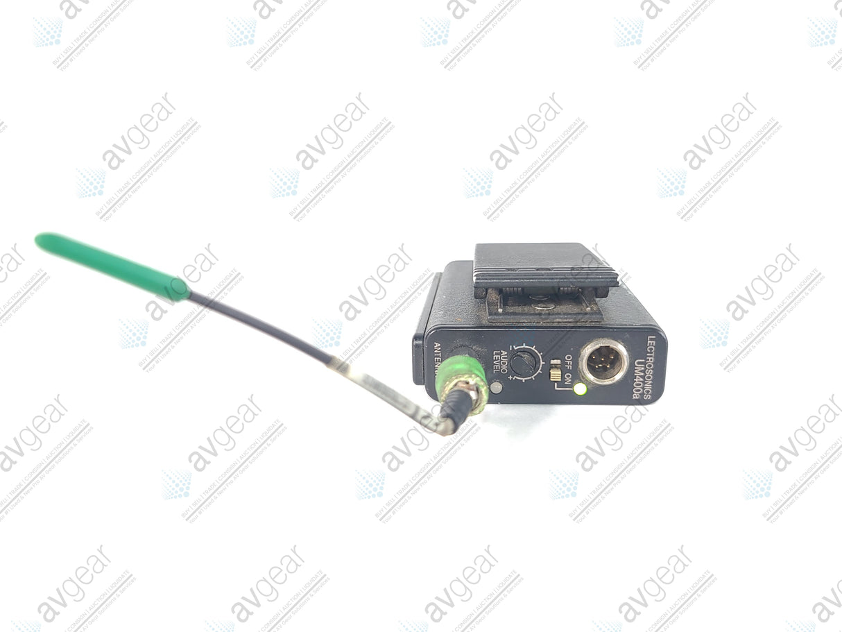 Lectrosonics UM400A Block 25 Belt Pack Transmitter (640-665MHz) [Not For Use In The USA]