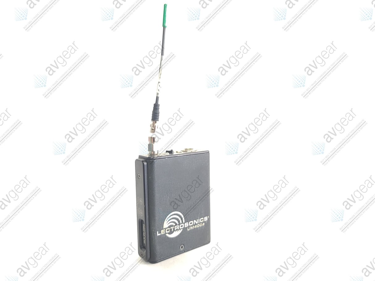 Lectrosonics UM400A Block 25 Belt Pack Transmitter (640-665MHz) [Not For Use In The USA]
