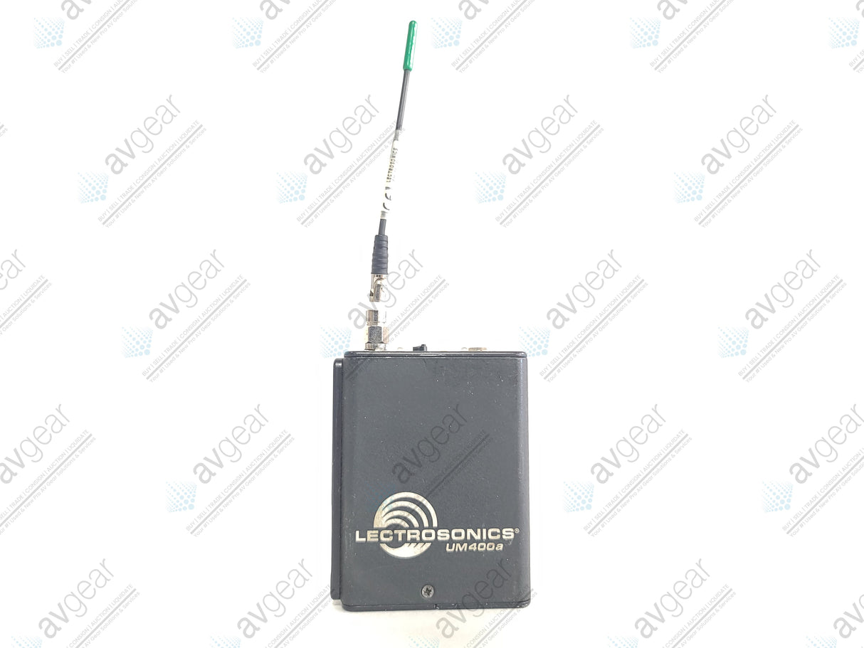 Lectrosonics UM400A Block 25 Belt Pack Transmitter (640-665MHz) [Not For Use In The USA]