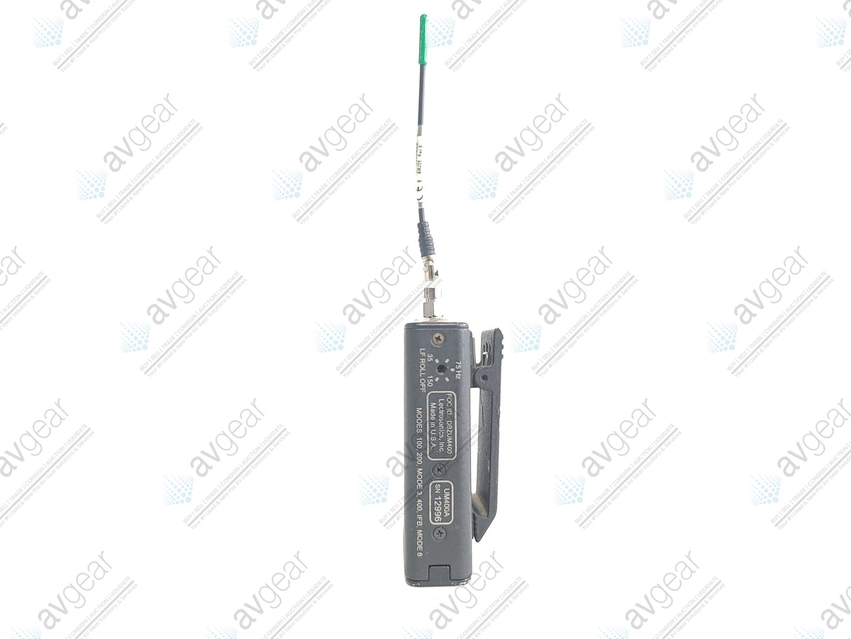 Lectrosonics UM400A Block 25 Belt Pack Transmitter (640-665MHz) [Not For Use In The USA]