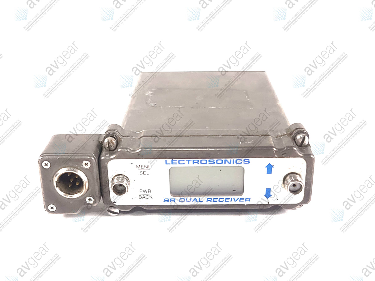 Lectrosonics SRA5P Dual UHF Receiver; Freq Block 25 (640.0-665.5) MHz [Not for Use in The USA]