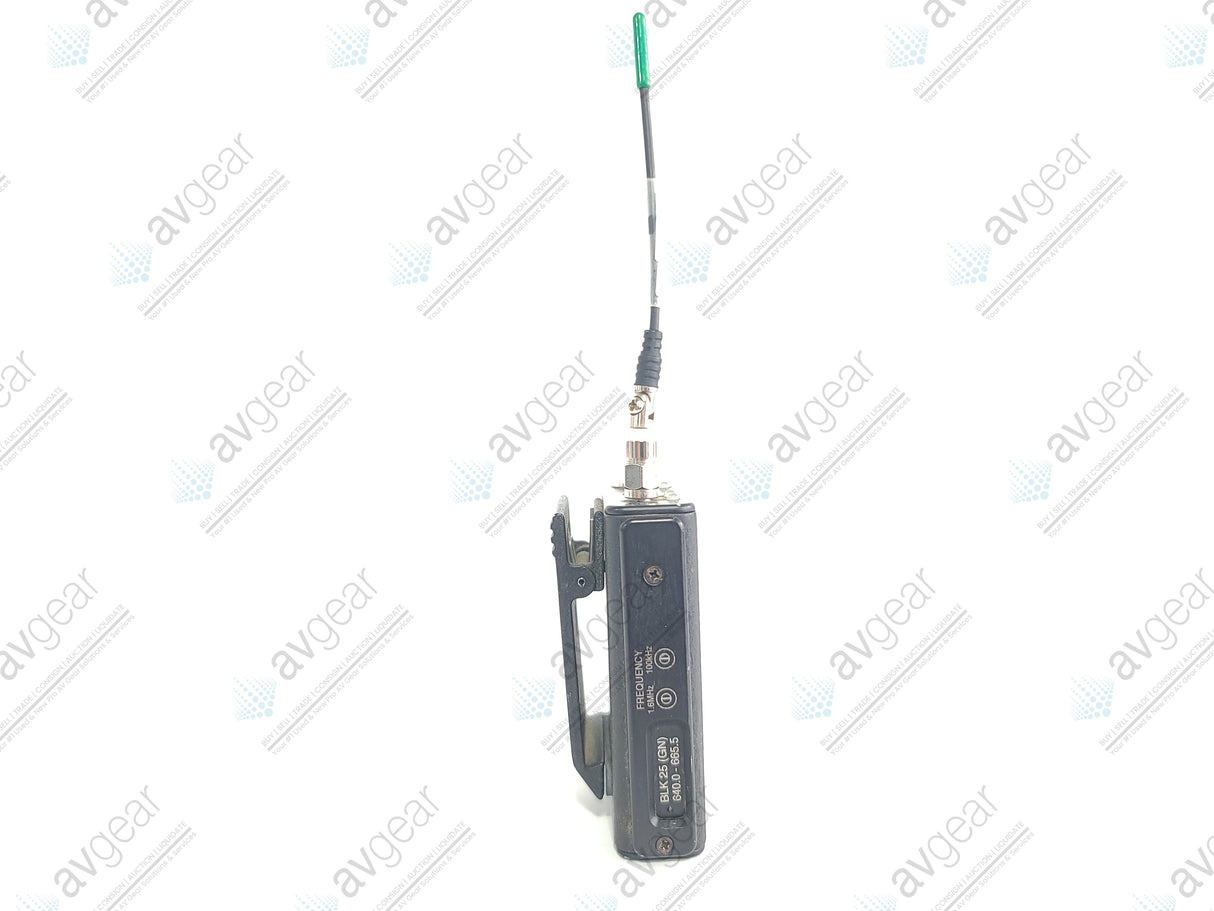Lectrosonics UM400A Block 25 Belt Pack Transmitter (640-665MHz) [Not For Use In The USA]