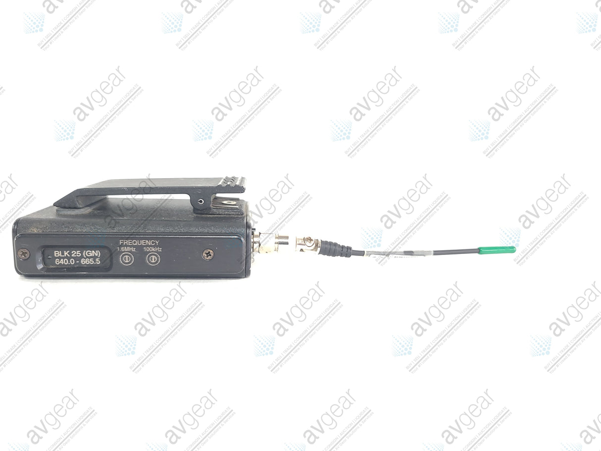 Lectrosonics UM400A Block 25 Belt Pack Transmitter (640-665MHz) [Not For Use In The USA]