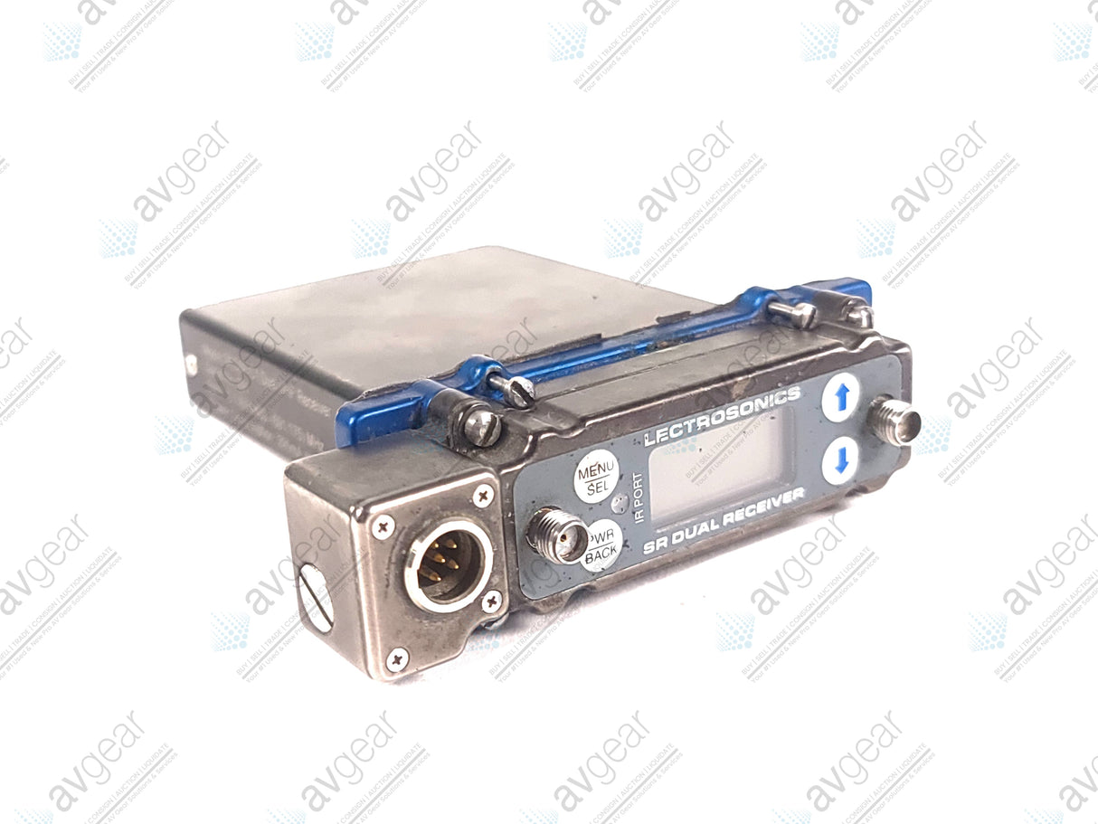 Lectrosonics SRC5P-C1 Dual UHF Receiver; Band:C1 For Blocks 24,25,26 (614.400-691.175 MHz) [Not For use in USA]