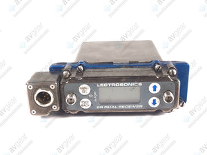 Lectrosonics SRC5P-C1 Dual UHF Receiver; Band:C1 For Blocks 24,25,26 (614.400-691.175 MHz) [Not For use in USA]
