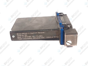Lectrosonics SRC5P-C1 Dual UHF Receiver; Band:C1 For Blocks 24,25,26 (614.400-691.175 MHz) [Not For use in USA]