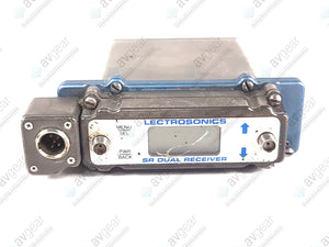 Lectrosonics SRA5P Dual UHF Receiver; Freq Block 25 (640.0-665.5) MHz [Not for Use in The USA]