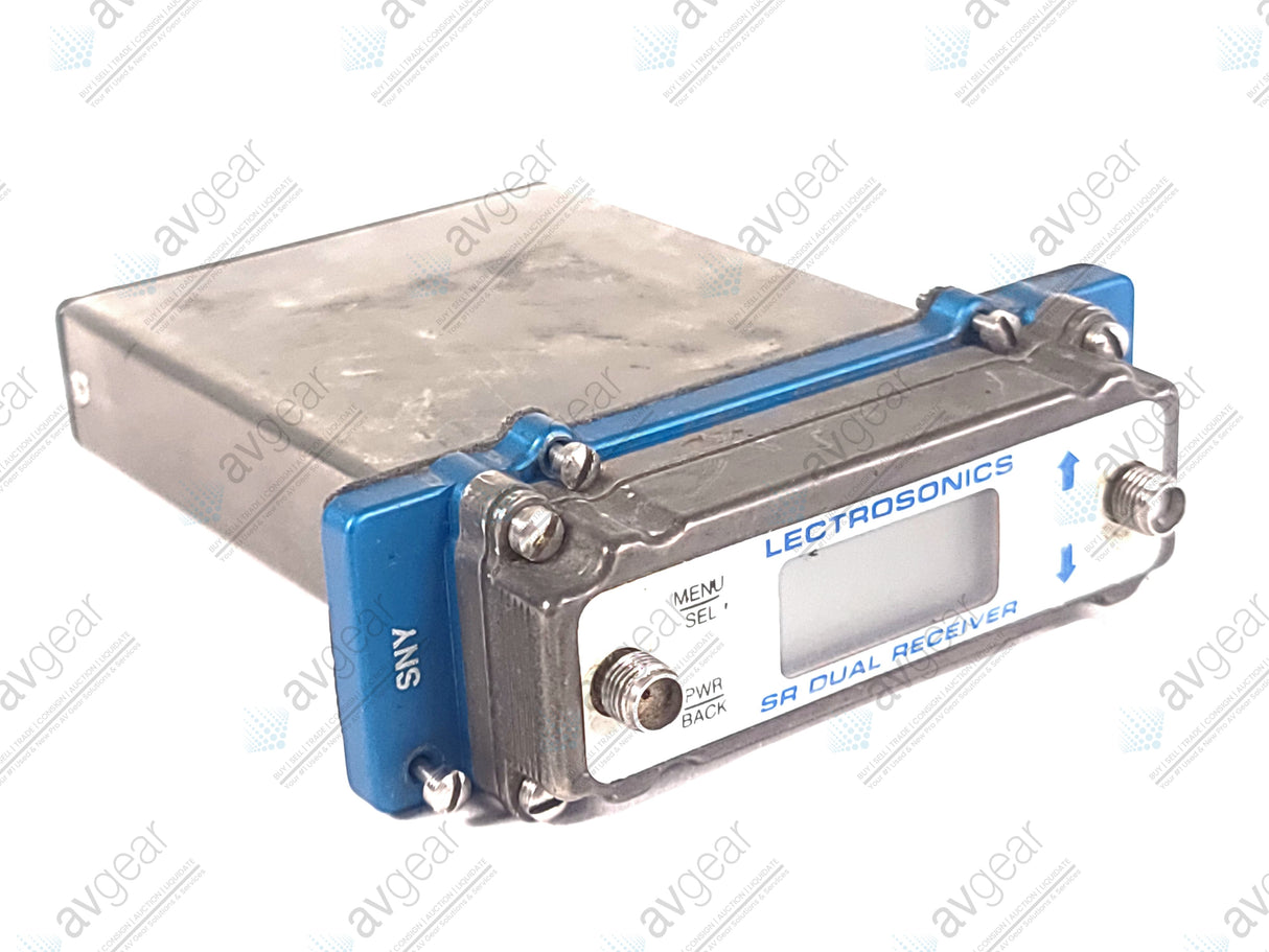 Lectrosonics SRA Dual UHF Receiver; Freq. Block 25 (640.0-665.5) MHz [Not For use in The USA]