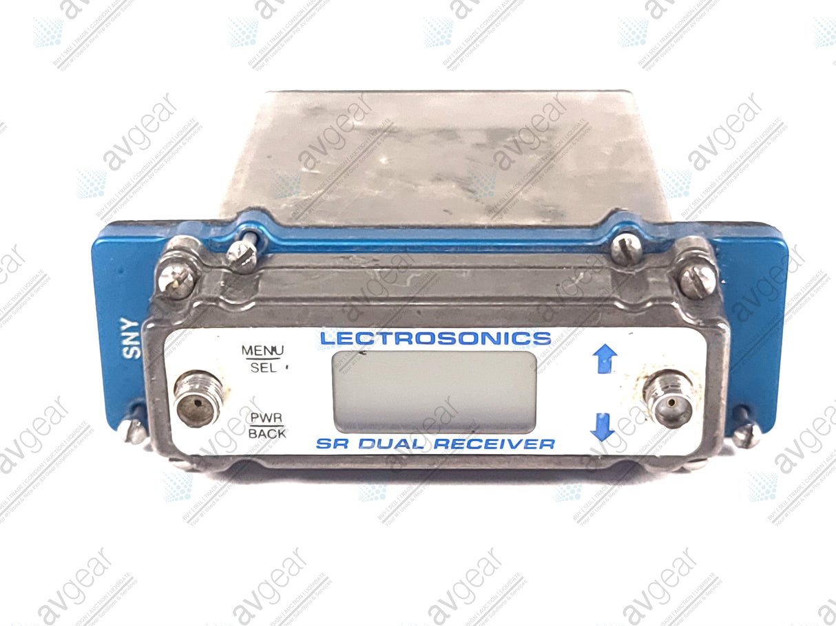 Lectrosonics SRA Dual UHF Receiver; Freq. Block 25 (640.0-665.5) MHz [Not For use in The USA]