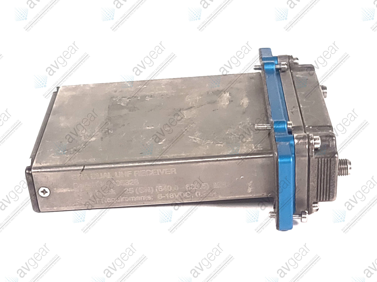 Lectrosonics SRA Dual UHF Receiver; Freq. Block 25 (640.0-665.5) MHz [Not For use in The USA]