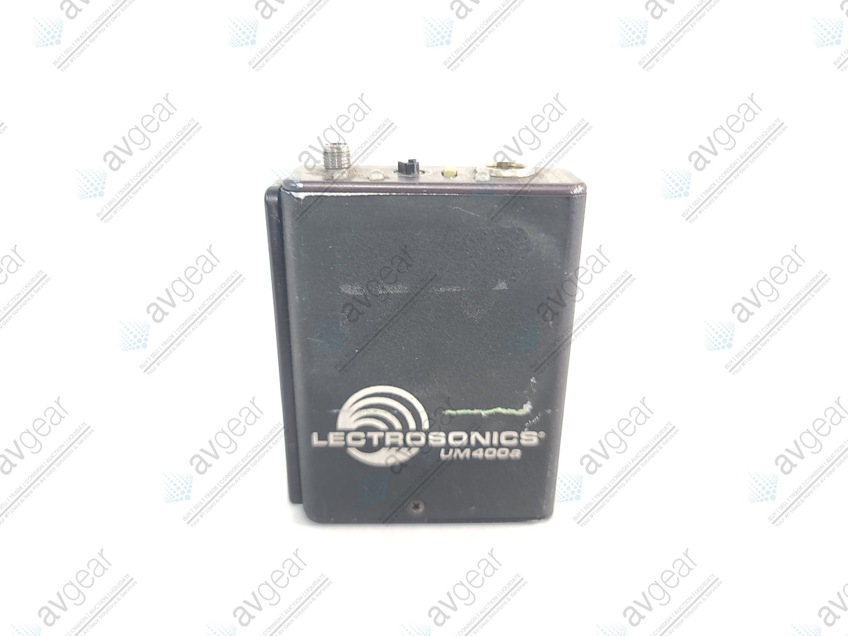 Lectrosonics UM400A Block 24 Belt Pack Transmitter (614-639MHz) [Not For Use In The USA]