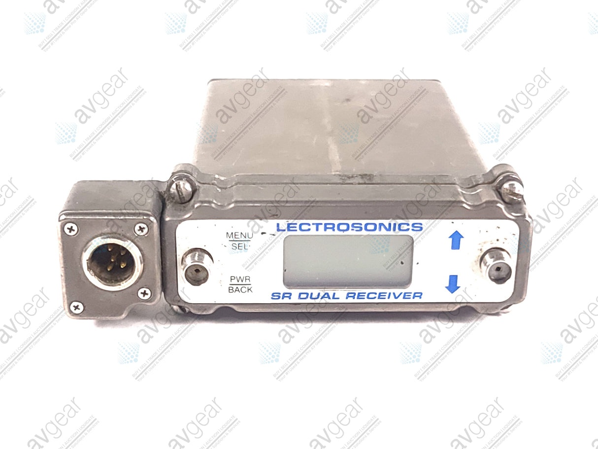 Lectrosonics SRB Dual UHF Receiver; Freq. Block 25 (640.0-665.5) MHz [Not for Use in the USA]