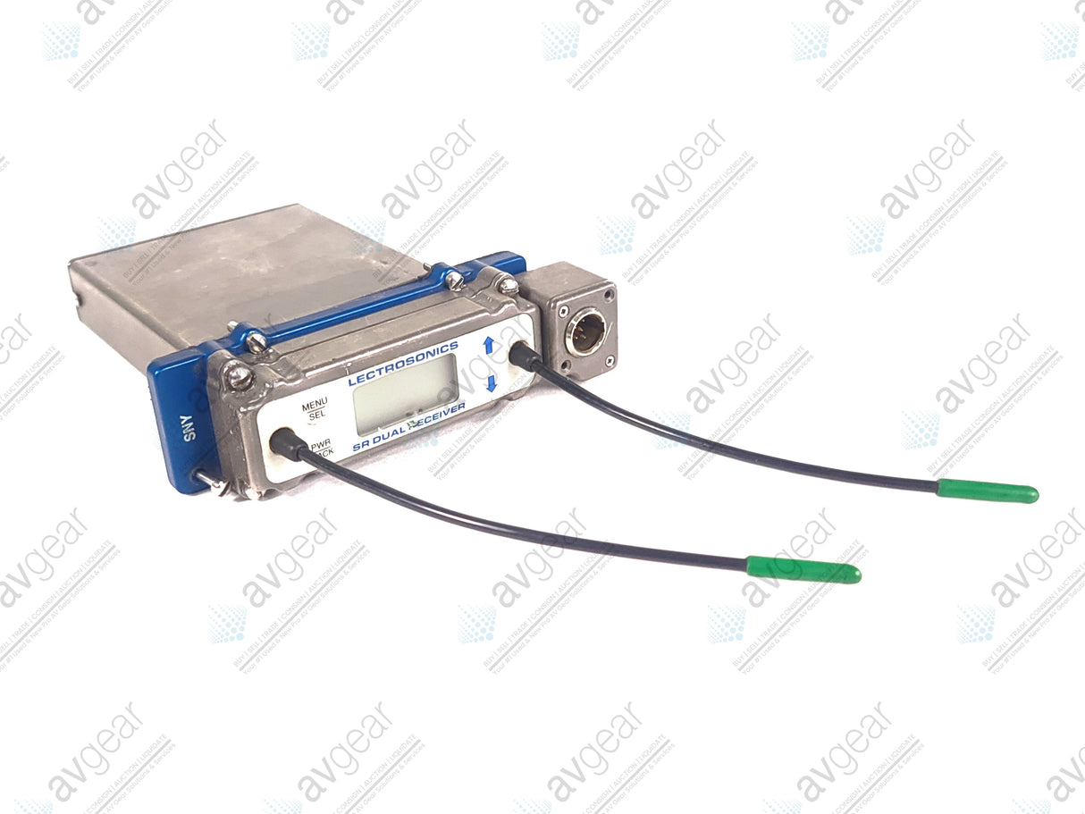 Lectrosonics SR/5P Dual UHF Receiver; Freq. Block 25 (640.0-665.5) MHz [Not For use in The USA]
