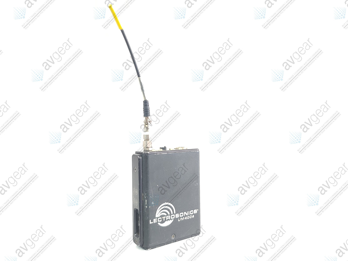Lectrosonics UM400A Block 24 Belt Pack Transmitter (614-639MHz) [Not For Use In The USA]