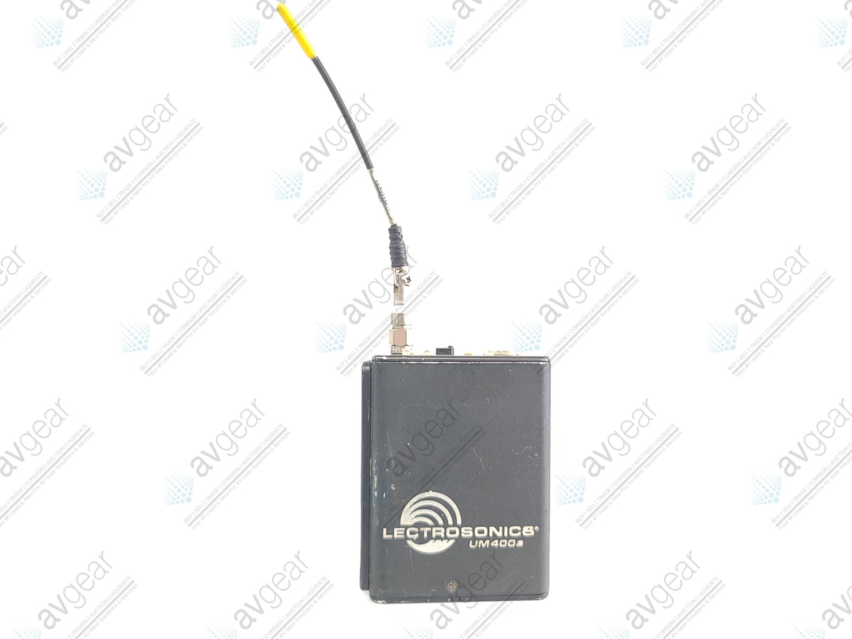 Lectrosonics UM400A Block 24 Belt Pack Transmitter (614-639MHz) [Not For Use In The USA]