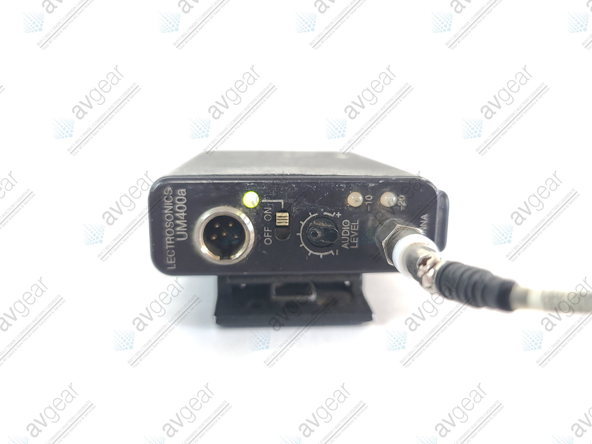 Lectrosonics UM400A Block 24 Belt Pack Transmitter (614-639MHz) [Not For Use In The USA]
