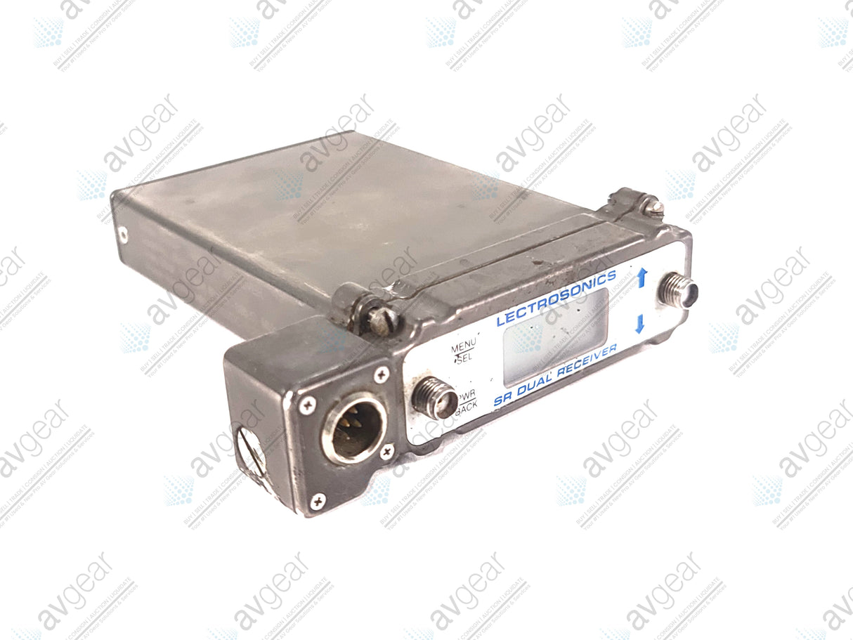 Lectrosonics SRA5P Dual UHF Receiver; Freq Block 25 (640.0-665.5) MHz [Not for Use in The USA]