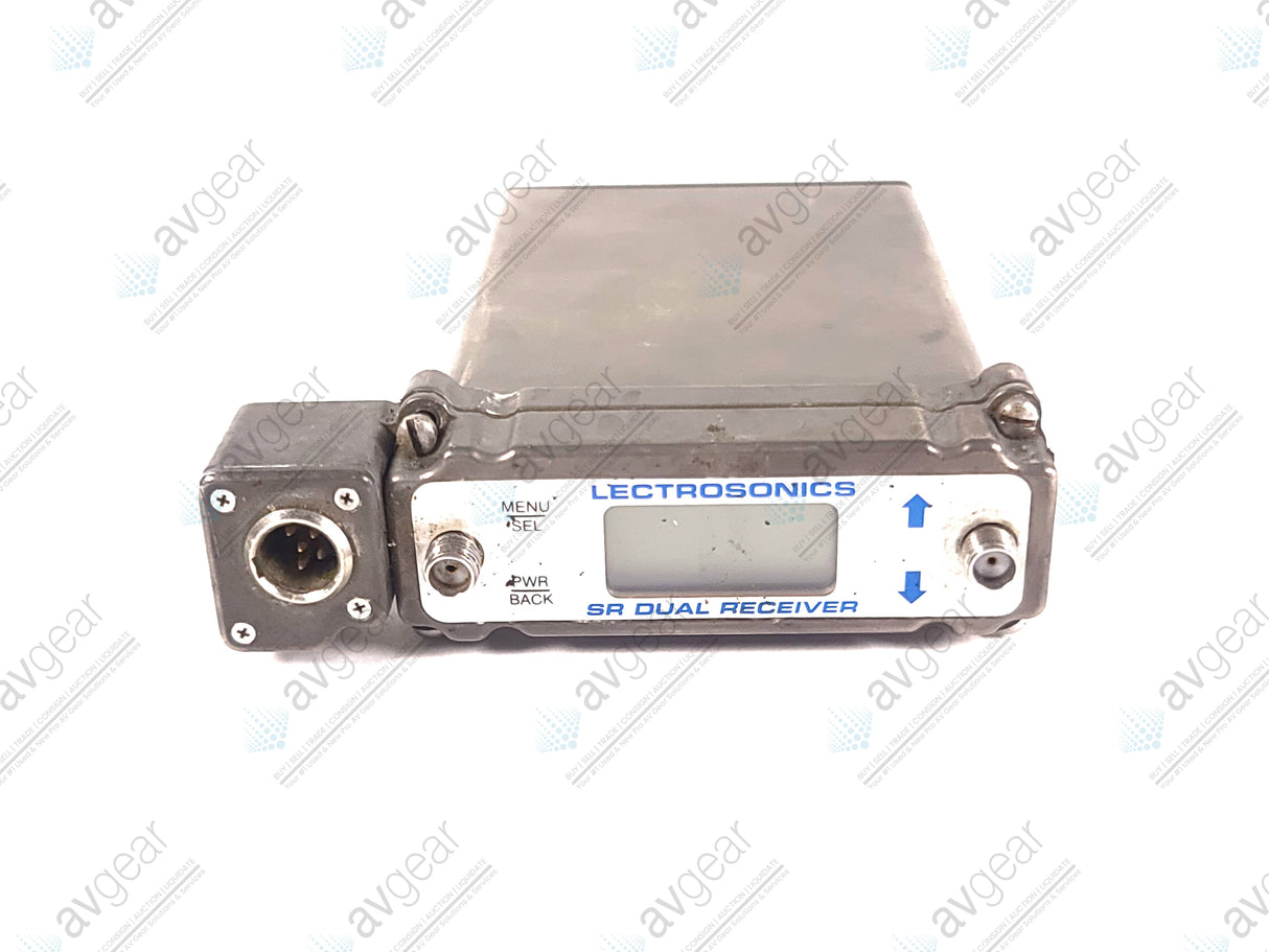 Lectrosonics SRA5P Dual UHF Receiver; Freq Block 25 (640.0-665.5) MHz [Not for Use in The USA]
