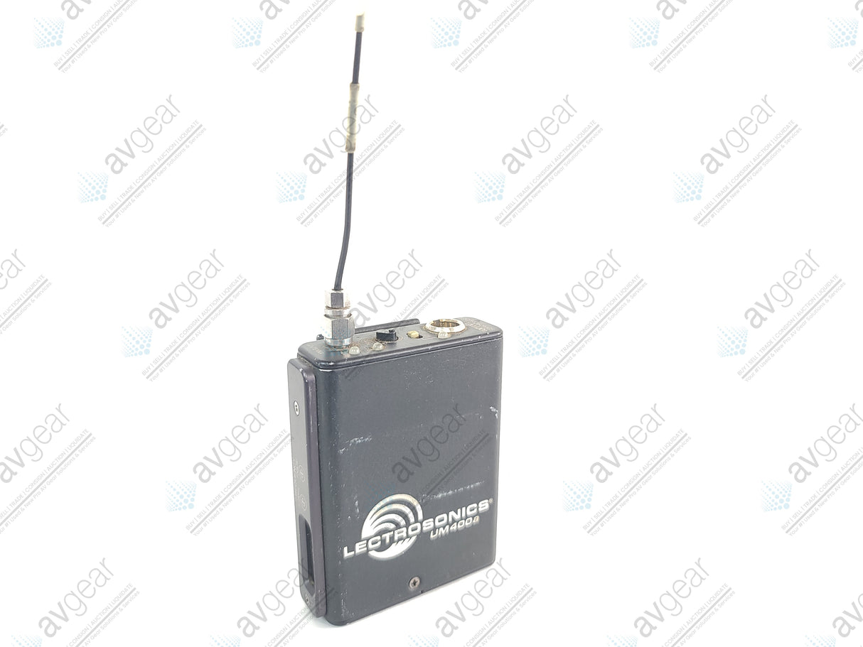 Lectrosonics UM400A Block 24 Belt Pack Transmitter (614-639MHz) [Not For Use In The USA]