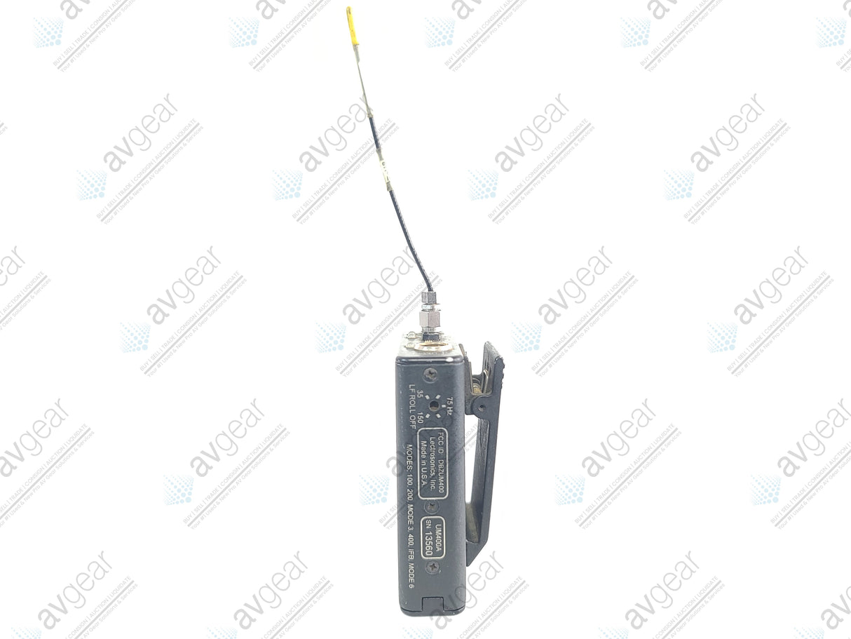 Lectrosonics UM400A Block 24 Belt Pack Transmitter (614-639MHz) [Not For Use In The USA]
