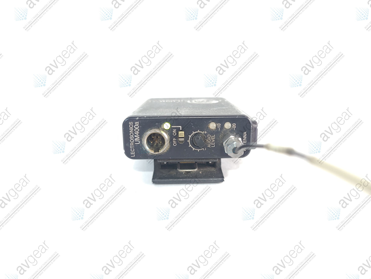 Lectrosonics UM400A Block 24 Belt Pack Transmitter (614-639MHz) [Not For Use In The USA]
