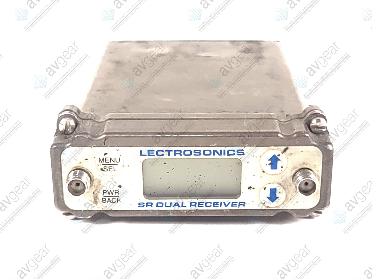 Lectrosonics SRA Dual UHF Receiver; Freq. Block 25 (640.0-665.5) MHz [Not For use in The USA]
