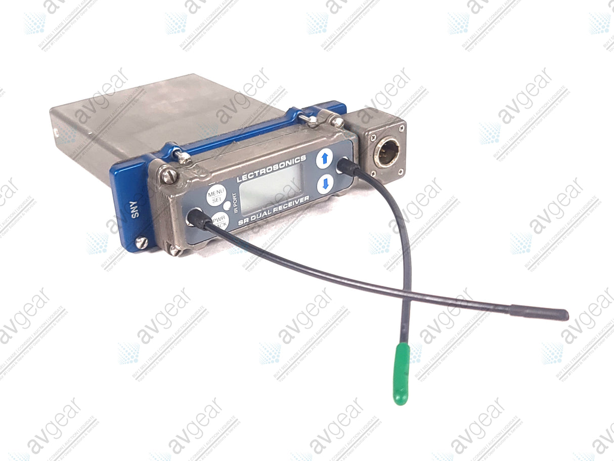 Lectrosonics SR/5P Dual UHF Receiver; Freq. Block 25 (640.0-665.5) MHz [Not For use in The USA]