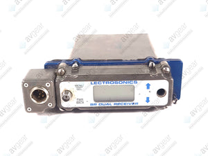 Lectrosonics SRA5P Dual UHF Receiver; Freq Block 25 (640.0-665.5) MHz [Not for Use in The USA]