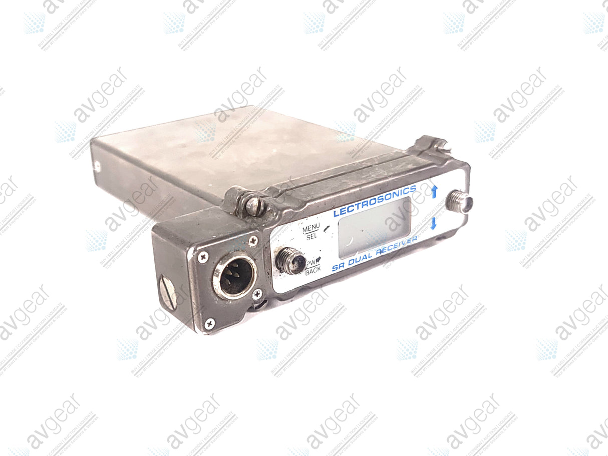 Lectrosonics SRA5P Dual UHF Receiver; Freq Block 25 (640.0-665.5) MHz [Not for Use in The USA]