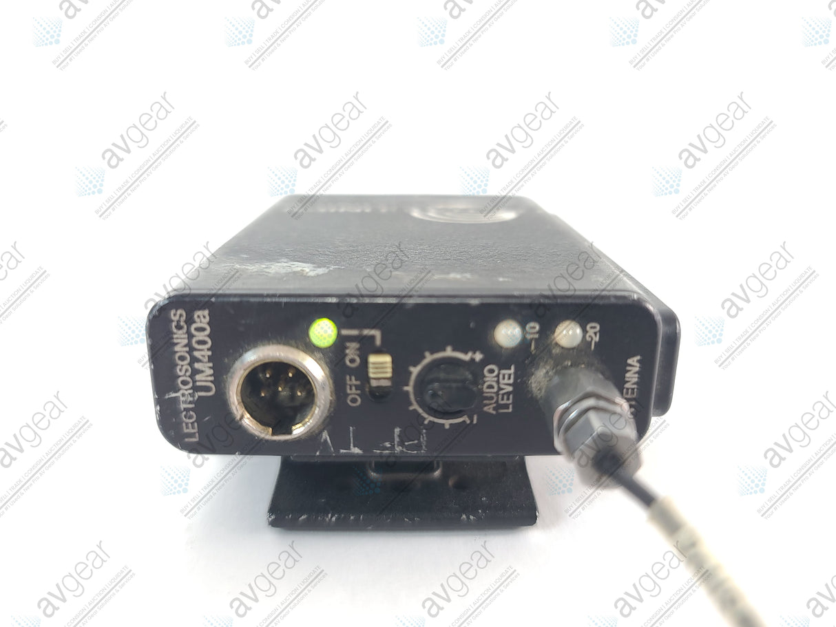 Lectrosonics UM400A Block 24 Belt Pack Transmitter (614-639MHz) [Not For Use In The USA]