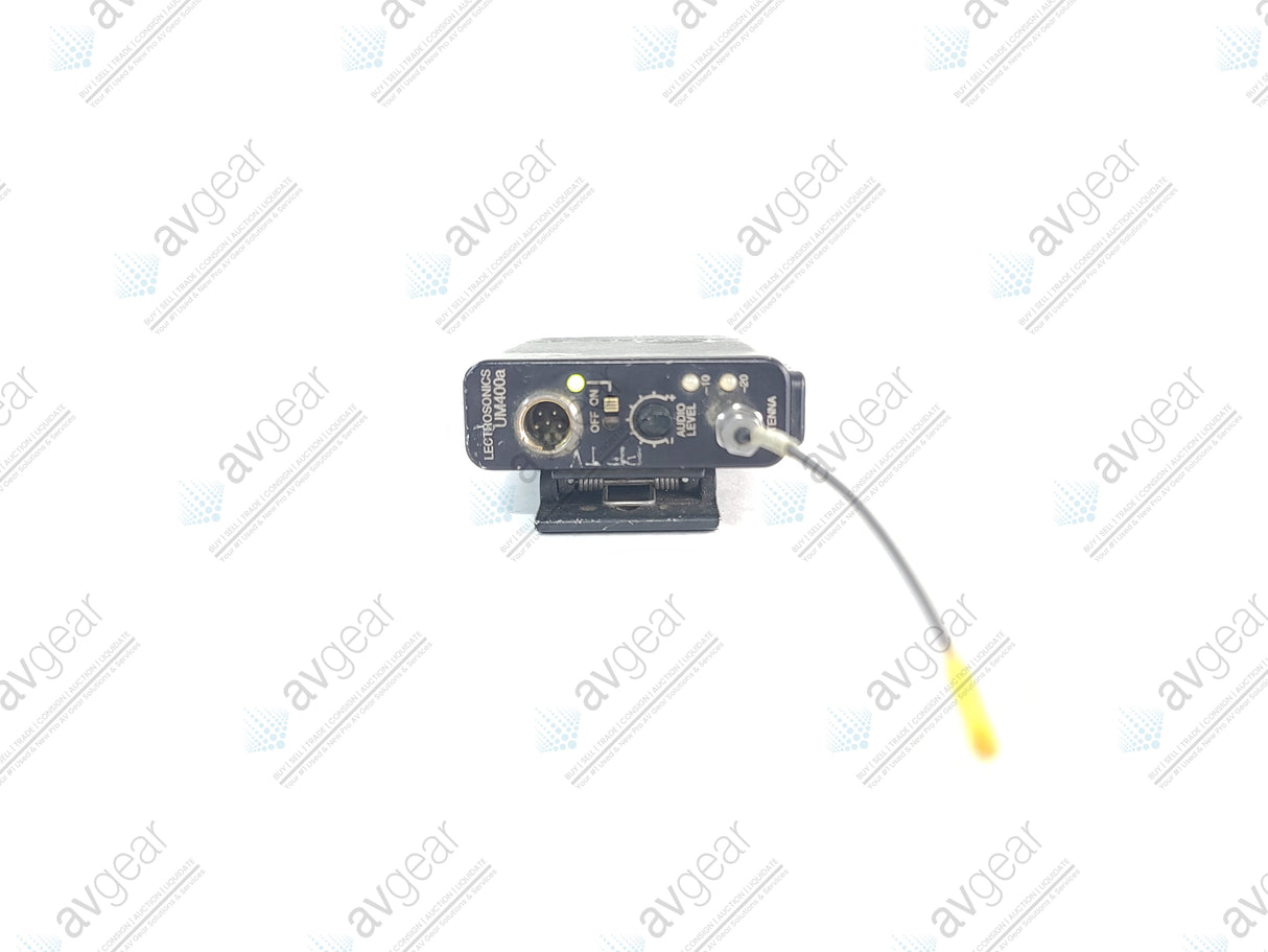 Lectrosonics UM400A Block 24 Belt Pack Transmitter (614-639MHz) [Not For Use In The USA]